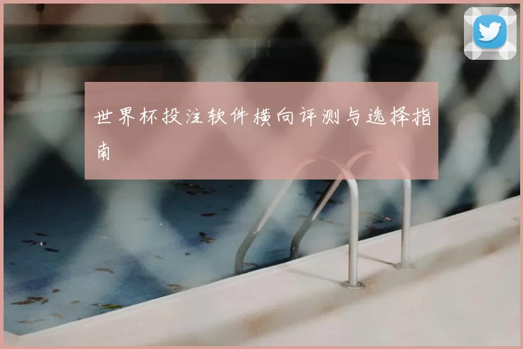 世界杯投注软件横向评测与选择指南