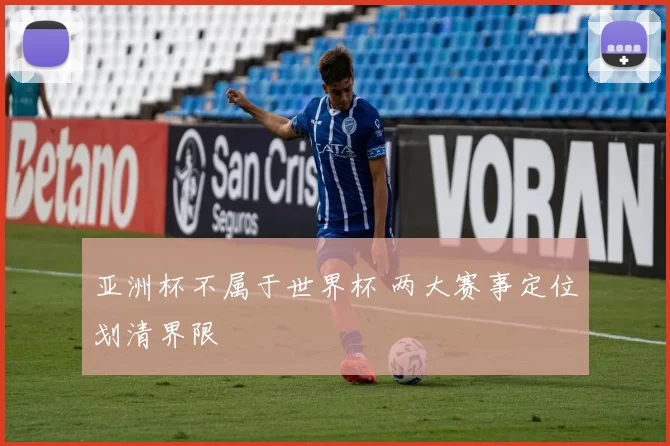 亚洲杯不属于世界杯 两大赛事定位划清界限