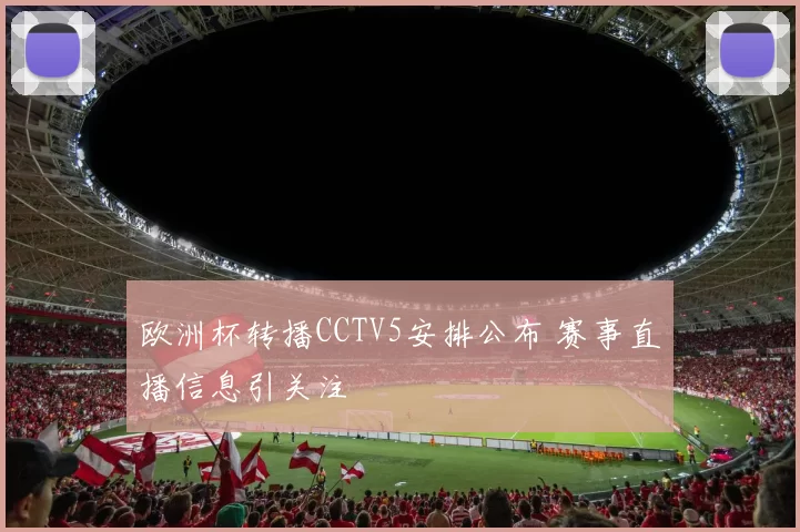 欧洲杯转播CCTV5安排公布 赛事直播信息引关注