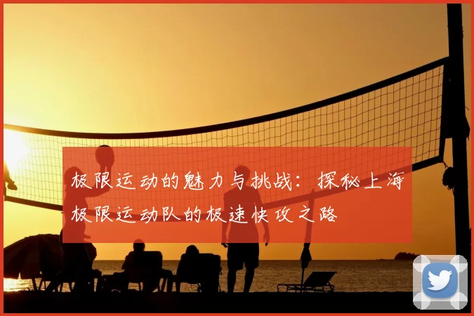 极限运动的魅力与挑战:探秘上海极限运动队的极速快攻之路