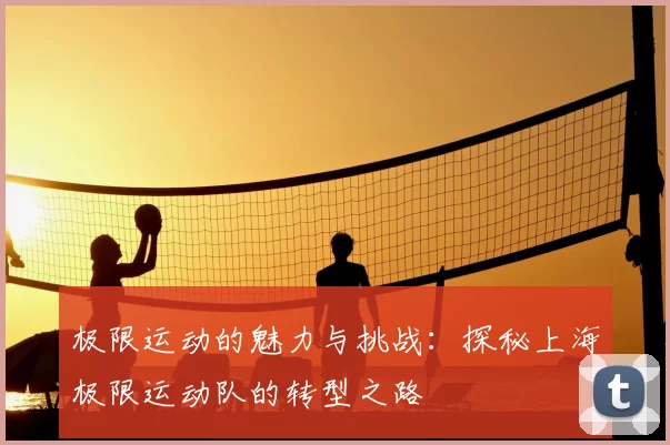 极限运动的魅力与挑战：探秘上海极限运动队的转型之路